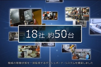複数メーカーの工作機械稼働状況をモニタリング 【デモンストレーション】の写真